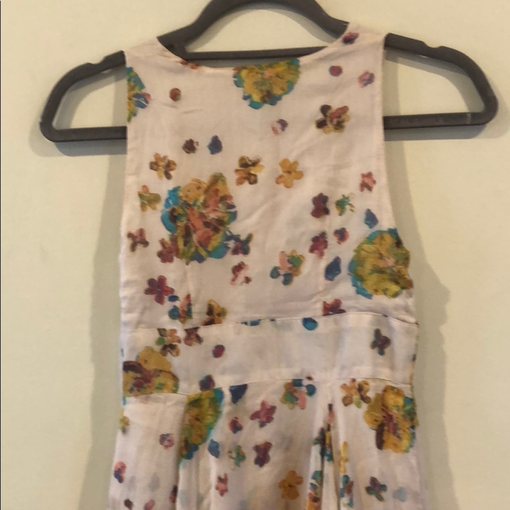 Free People Catching Glance Floral Midi Dress NWOT - Picture 6 of 8